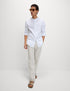 Marks & Spencer "Pure Linen Grandad Collar Shirt"